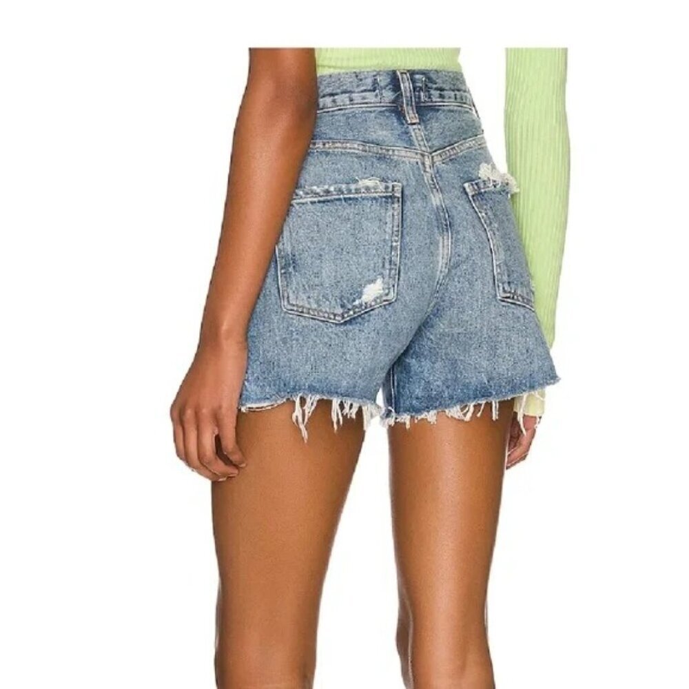 AGOLDE Dee Jean Shorts in Turmoil‎ Size 24 - Picture 2 of 13